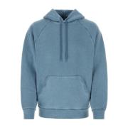 Hooded Taos Sweatshirt in Air Force Blue Carhartt Wip , Blue , Heren