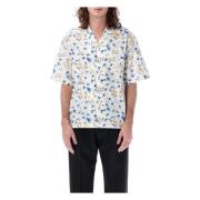Bloemen Bowling Shirt Marni , Multicolor , Heren
