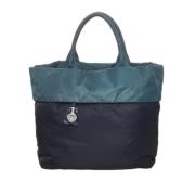 Pre-owned Canvas prada-bags Prada Vintage , Blue , Dames