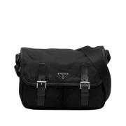 Pre-owned Canvas prada-bags Prada Vintage , Black , Dames