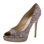 Pre-owned Fabric heels Jimmy Choo Pre-owned , Multicolor , Dames