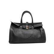 Pre-owned Leather balenciaga-bags Balenciaga Vintage , Black , Dames