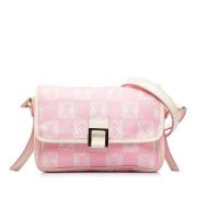 Pre-owned Canvas shoulder-bags Loewe Pre-owned , Pink , Dames