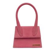 Pre-owned Leather shoulder-bags Jacquemus Pre-owned , Pink , Dames