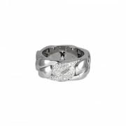 Pre-owned White Gold rings Cartier Vintage , Gray , Dames