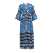 Boris patroon jurk Diane Von Furstenberg , Blue , Dames