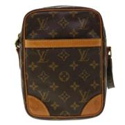 Pre-owned Canvas louis-vuitton-bags Louis Vuitton Vintage , Brown , Da...