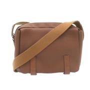 Pre-owned Leather shoulder-bags Loewe Pre-owned , Brown , Unisex