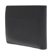 Pre-owned Leather wallets Bvlgari Vintage , Black , Dames