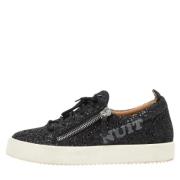 Pre-owned Fabric sneakers Giuseppe Zanotti Pre-owned , Black , Dames
