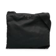 Pre-owned Canvas shoulder-bags Prada Vintage , Black , Dames