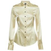 Pre-owned Satin tops Dolce & Gabbana Pre-owned , Beige , Dames