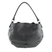 Pre-owned Leather shoulder-bags Salvatore Ferragamo Pre-owned , Black ...