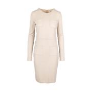 Pre-owned Cotton dresses Jil Sander Pre-owned , Beige , Dames