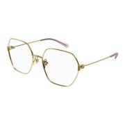Metalen optische bril voor dames Gucci , Yellow , Unisex