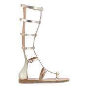 Platinum Gladiator Sandalen Ancient Greek Sandals , Gray , Dames