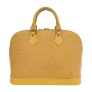 Pre-owned Leather louis-vuitton-bags Louis Vuitton Vintage , Yellow , ...