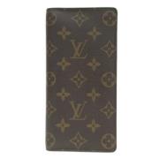 Pre-owned Canvas wallets Louis Vuitton Vintage , Brown , Unisex