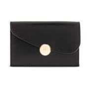 Portemonnee met logo Salvatore Ferragamo , Black , Dames