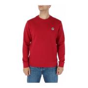 Rode Sweatshirt met Lange Mouwen North Sails , Red , Heren