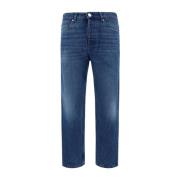 Straight Jeans Ami Paris , Blue , Heren