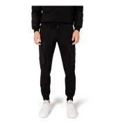 Zwarte Vetersluiting Broek Antony Morato , Black , Heren