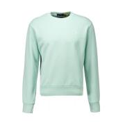 Stijlvolle Mint Sweater met Ronde Hals en Logo Ralph Lauren , Green , ...
