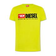 ‘T-Diegor-Div’ T-shirt Diesel , Green , Heren