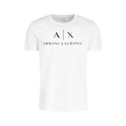 T-shirts en Polos Wit Armani Exchange , White , Heren