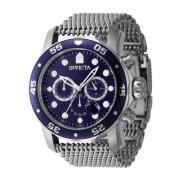 Pro Diver Quartz Horloge - Blauwe Wijzerplaat Invicta Watches , Gray ,...