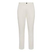 Trousers Boggi Milano , White , Heren