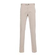 Beige Slim-Fit Broek Incotex , Beige , Heren