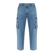 D-Fish-Cargo L.32 jeans Diesel , Blue , Heren