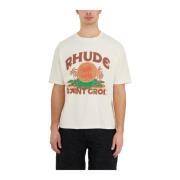 Katoenen Saint Croix T-Shirt Rhude , White , Heren
