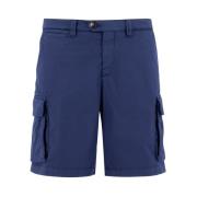 Veelzijdige Bermuda Shorts voor warmere dagen Brunello Cucinelli , Blu...