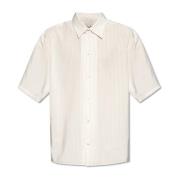Gestreept overhemd Lanvin , White , Heren