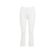 Witte Jeans voor Vrouwen Mother , White , Dames