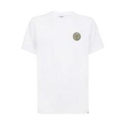 Logo Print T-shirt Les Deux , White , Heren