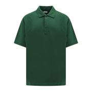 Klassieke Katoenen Polo Shirt Burberry , Green , Heren