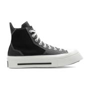 Chuck 70 De Luxe Squared hoge sneakers Converse , Black , Dames