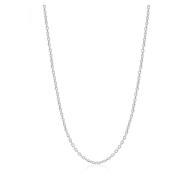 Men's Stainless Steel Cable Chain Nialaya , Gray , Heren