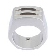 Grill Ring Rick Owens , Gray , Dames