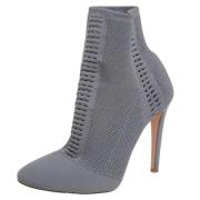 Pre-owned Knit boots Gianvito Rossi Pre-owned , Gray , Dames