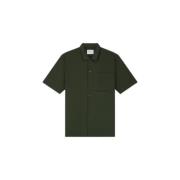 Nylon SS Shirt Olaf Hussein , Green , Heren