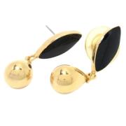 Pre-owned Metal earrings Givenchy Pre-owned , Yellow , Dames