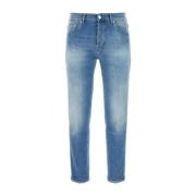 Reggae Stretch Denim Jeans PT Torino , Blue , Heren