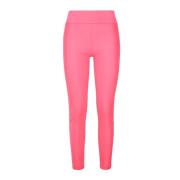 Side Tape Jegging Leggings Versace Jeans Couture , Pink , Dames