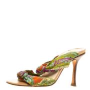 Pre-owned Fabric sandals Jimmy Choo Pre-owned , Multicolor , Dames