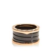 Pre-owned White Gold rings Bvlgari Vintage , Pink , Dames