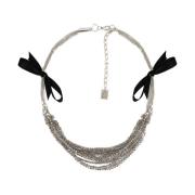 Moderne kralenketting Panicale , Gray , Dames